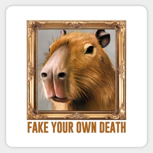 Fake Your Own Death Sticker